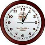Настенные часы с логотипом